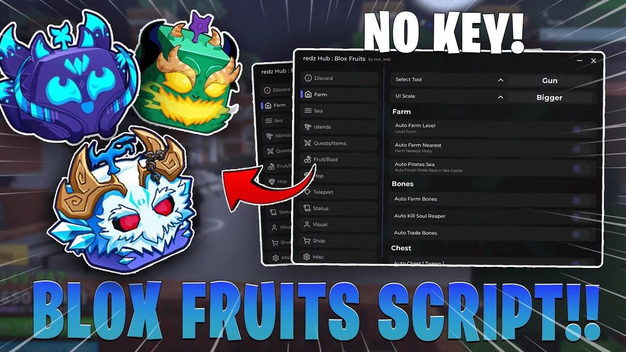 Trade fruits and items with other players.